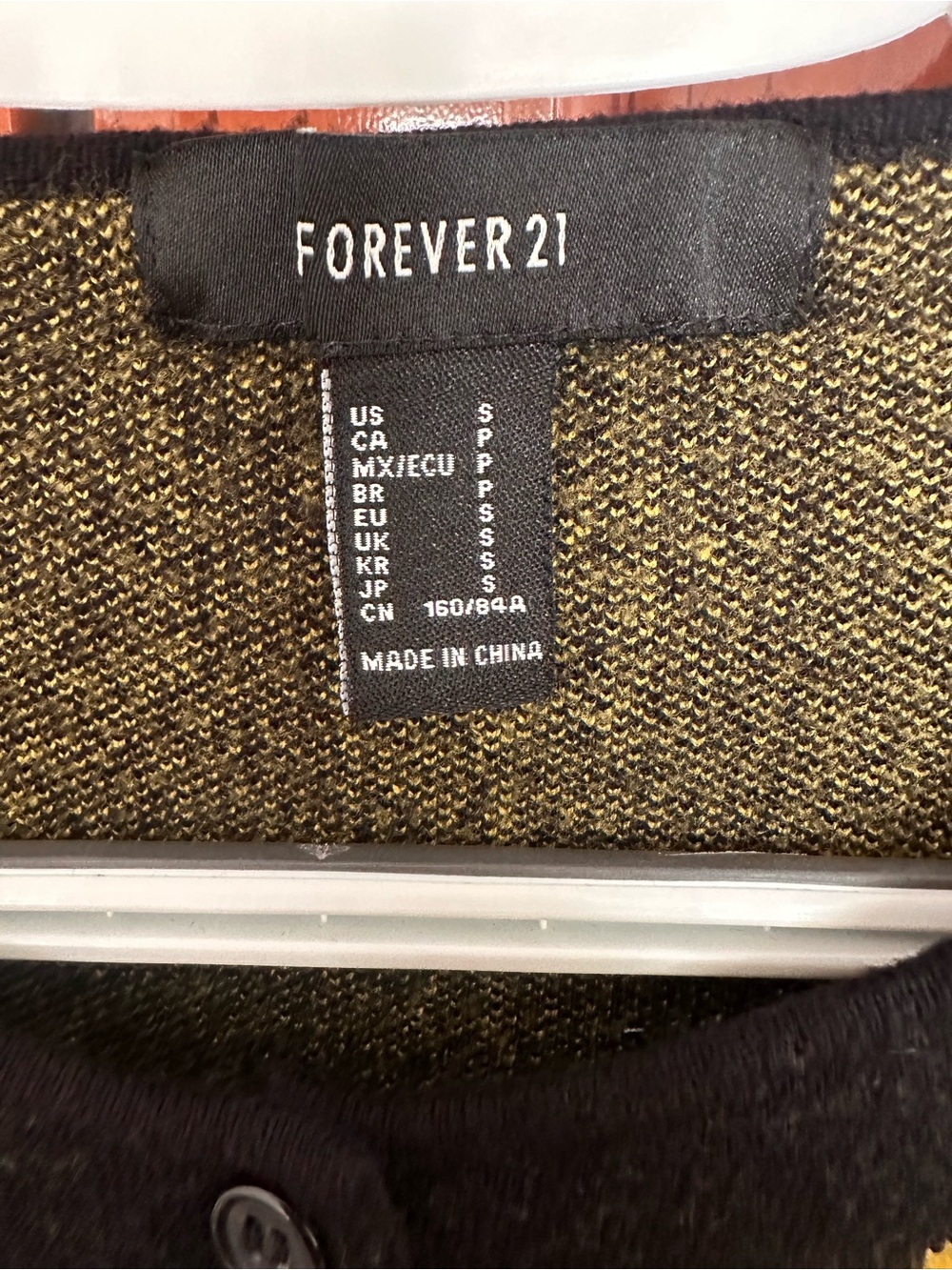 Forever 21 Black Daisy Cardigan | Floral Knit Y2K Indie Style Size S - Picture 2 of 7